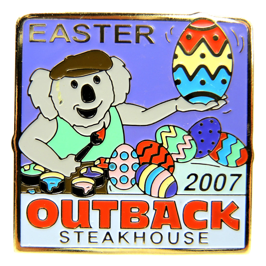 Outback Steakhouse Easter 2007 Lapel Pin - Fazoom