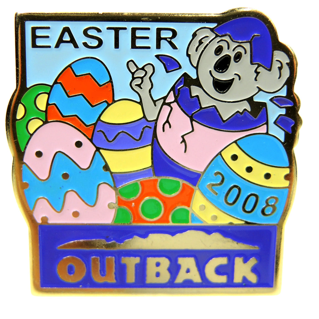 Outback Steakhouse Easter 2008 Lapel Pin - Fazoom