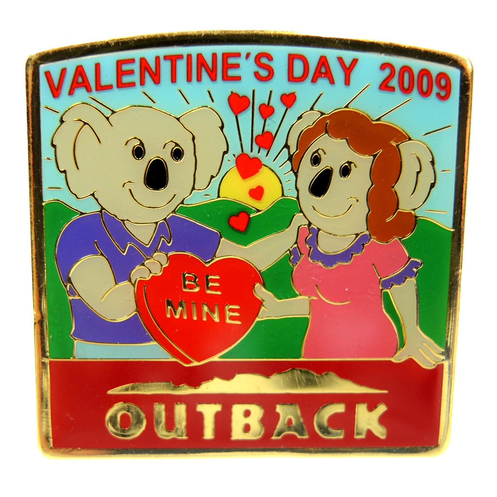 Outback Steakhouse Valentine's Day 2009 Lapel Pin - Fazoom