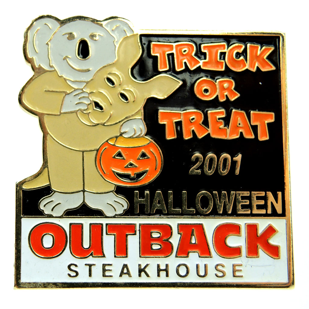 Outback Steakhouse Halloween 2001 Lapel Pin - Fazoom