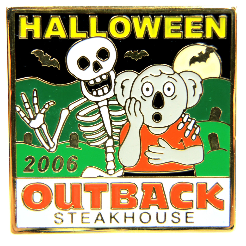 Outback Steakhouse Halloween 2006 Lapel Pin - Fazoom